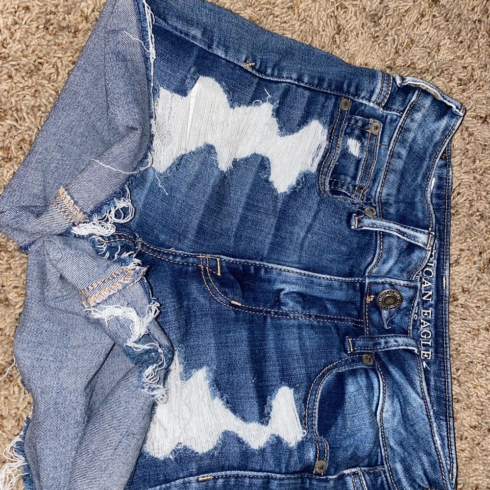 American eagle ripped shorts